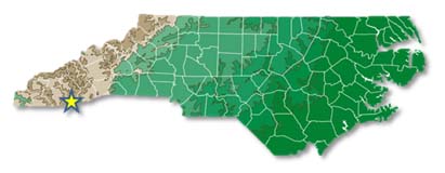 map of nc